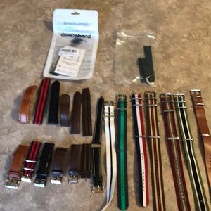 Assorted Watch Straps and Bands